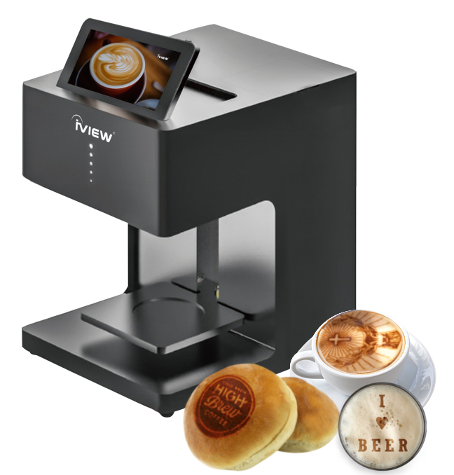 iview picasso coffee printer beer printer