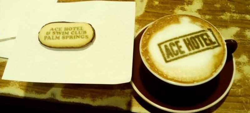 iview picasso latte art printer print logos on food and drinks for hotels
